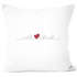 Kissen-Bezug Ich Liebe Dich Valentinstag Geschenk Schriftzug Kissen-Hülle Deko-Kissen Baumwolle MoonWorks®preview