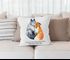 Kissen-Bezug Ich will dich heute morgen nächste Woche Fuchs Geschenk Liebe Spruch verliebt Freund Freundin Kissen-Hülle Baumwolle MoonWorks®preview