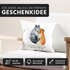 Kissen-Bezug Ich will dich heute morgen nächste Woche Fuchs Geschenk Liebe Spruch verliebt Freund Freundin Kissen-Hülle Baumwolle MoonWorks®preview