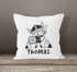 Kissen-Bezug Kinder mit Namen kleiner Wikinger Skandi Stil Namenskissen personalisierbar Kinder Baby SpecialMe®preview