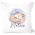 Kissen-Bezug Kinder mit Namen und Fuchs Motiv Wunschname Namenskissen Jungen Mädchen Baby SpecialMe®preview