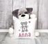 Kissen-Bezug Kinder Teddybär mit Namen und Zahl Geburtstagsgeschenk für Einjährige Zweijährige Baby Namenskissen SpecialMe®preview