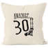 Kissen-Bezug Knackige {style_variation_string} runder Geburtstag Geschenk Skelett Knochen Lustig MoonWorks®preview