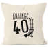 Kissen-Bezug Knackige {style_variation_string} runder Geburtstag Geschenk Skelett Knochen Lustig MoonWorks®preview