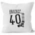 Kissen-Bezug Knackige {style_variation_string} runder Geburtstag Geschenk Skelett Knochen Lustig MoonWorks®preview
