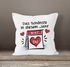 Kissen-Bezug Liebe Das Schönste in diesem Jahr bist du Spruch Herz Geschenk Valentinstag Jahrestag Weihnachten SpecialMe®preview