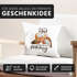 Kissen-Bezug Liebe ist nur ein Wort Eule Liebe Spruch Kissen-Hülle Deko-Kissen Baumwolle MoonWorks®preview