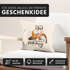 Kissen-Bezug Liebe ist nur ein Wort Eule Liebe Spruch Kissen-Hülle Deko-Kissen Baumwolle MoonWorks®preview