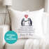 Kissen-Bezug Liebe Liebeserklärung Heiratsantrag Pinguin Paar Spruch personalisiert Namen Ein Leben lang SpecialMe®preview
