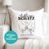 Kissen-Bezug Liebe Lieblingsschatz personalisiert mit Namen Geschenk Liebe Bedruckt Hände Herz Motiv SpecialMe®preview