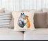Kissen-Bezug Liebe meines Lebens Fuchs Geschenk Liebe Spruch Kaffeetasse Kissen-Hülle Deko-Kissen Baumwolle MoonWorks®preview
