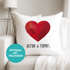 Kissen-Bezug Liebe mit 2 Namen personalierte Geschenke Paare Hochzeit Jahrestag Vaentinstag Dekokissen SpecialMe®preview