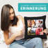 Kissen-Bezug Liebe mit Foto-Collage eigene Bilder Wunschtext Schriftzug Love persönliche Geschenkideen personalisierbar Baumwolle SpecialMe®preview