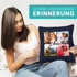 Kissen-Bezug Liebe mit Foto-Collage eigene Bilder Wunschtext Schriftzug Love persönliche Geschenkideen personalisierbar Baumwolle SpecialMe®preview