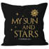 Kissen-Bezug Liebe Moon of my life/ my sun and stars personalisierbar eigene Namen Liebeserklärung Geschenk Freund/Freundin Moonworks®preview