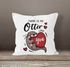 Kissen-Bezug Liebe Otter Spruch Geschenk für Sie und Ihn Jahrestag Valentinstag Mann Frau Partner Moonworks®preview