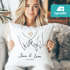 Kissen-Bezug Liebe personalisiert mit Name und Datum Hände Paar Herz Liebes-Geschenk Freundin Mann Partner SpecialMe®preview