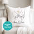 Kissen-Bezug Liebe personalisiert mit Name und Datum Hände Paar Herz Liebes-Geschenk Freundin Mann Partner SpecialMe®preview
