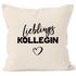 Kissen-Bezug Lieblings-Kollegin Kissen-Hülle Deko-Kissen Geschenk MoonWorks®preview