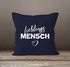 Kissen-Bezug Lieblings-Mensch Motiv Kissen-Hülle Deko-Kissen Geschenk MoonWorks®preview