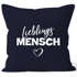 Kissen-Bezug Lieblings-Mensch Motiv Kissen-Hülle Deko-Kissen Geschenk MoonWorks®preview