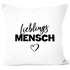 Kissen-Bezug Lieblings-Mensch Motiv Kissen-Hülle Deko-Kissen Geschenk MoonWorks®preview