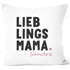 Kissen-Bezug Lieblingsmama Name personalisierte Geschenke für Mama Muttertagsgeschenk Kissenhülle SpecialMe®preview
