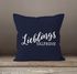 Kissen-Bezug Lieblingstollpatsch Geschenk Liebe Freundin Lustig Kissen-Hülle Deko-Kissen Baumwolle MoonWorks®preview