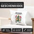 Kissen-Bezug lustig Liebe bedeutet Unterstützung bis in hohe Alter Geschenk Mann Frau personalisiert Wunschnamen Moonworks®preview