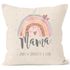 Kissen-Bezug Mama Geschenk von Kindern Motiv Regenbogen personalisiert mit Namen Muttertag SpecialMe®preview