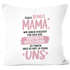 Kissen-Bezug Mama, Opa, Bonus Mama, Geschenk Weihnachten Geburtstag Kissen-Hülle Deko-Kissen Baumwolle MoonWorks®preview