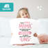 Kissen-Bezug Mama, Opa, Bonus Mama, Geschenk Weihnachten Geburtstag Kissen-Hülle Deko-Kissen Baumwolle MoonWorks®preview