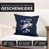 Kissen-Bezug Mit dir ist mir kein Weg zu weit Delfin Delphin Liebe Spruch Geschenk Weihnachten Valentinstag Kissen-Hülle MoonWorks®preview