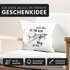 Kissen-Bezug Mit dir ist mir kein Weg zu weit Delfin Delphin Liebe Spruch Geschenk Weihnachten Valentinstag Kissen-Hülle MoonWorks®preview