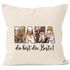 Kissen-Bezug mit eigenen Fotos selbst gestalten personalisiertes Geschenk für Mama Muttertagsgeschenk SpecialMe®preview