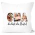 Kissen-Bezug mit eigenen Fotos selbst gestalten personalisiertes Geschenk für Oma Muttertagsgeschenk SpecialMe®preview