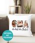 Kissen-Bezug mit eigenen Fotos selbst gestalten personalisiertes Geschenk für Oma Muttertagsgeschenk SpecialMe®preview