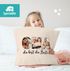 Kissen-Bezug mit eigenen Fotos selbst gestalten personalisiertes Geschenk für Oma Muttertagsgeschenk SpecialMe®preview