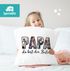 Kissen-Bezug mit eigenen Fotos selbst gestalten personalisiertes Geschenk für Papa Vatertagsgeschenk SpecialMe®preview