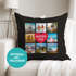 Kissen-Bezug mit Foto Fotocollage bis zu 8 eigene Bilder Wunschtext Geschenk personalisierbar Baumwolle SpecialMe®preview