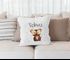 Kissen-Bezug mit Namen Hund Kissen-Hülle Namenskissen Baumwolle personalisierte Geschenke Dekokissen SpecialMe® preview