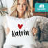 Kissen-Bezug mit Namen und Herz personalisierbares Motiv individuelles Geschenk Liebe beste Freundin SpecialMe®preview