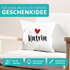 Kissen-Bezug mit Namen und Herz personalisierbares Motiv individuelles Geschenk Liebe beste Freundin SpecialMe®preview