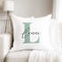 Kissen-Bezug Monogramm Kissen-Hülle mit Namen Initiale Design Pastellfarben Baumwolle personalisierte Geschenke Dekokissen SpecialMe®preview