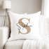 Kissen-Bezug Monogramm Kissen-Hülle mit Namen Initiale Design Pastellfarben Baumwolle personalisierte Geschenke Dekokissen SpecialMe®preview
