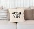 Kissen-Bezug Netflix is my first love Kissen-Hülle Deko-Kissen Baumwolle MoonWorks®preview