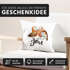 Kissen-Bezug Owl I need is you All i need is you Eule Liebe Spruch Kissen-Hülle Deko-Kissen Baumwolle MoonWorks®preview
