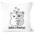 Kissen-Bezug personalisierbar anpassbare Namen Motiv Liebe Bärchen persönliche Geschenke Paare Partner romantische Geschenkidee SpecialMe®preview