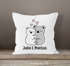 Kissen-Bezug personalisierbar anpassbare Namen Motiv Liebe Bärchen persönliche Geschenke Paare Partner romantische Geschenkidee SpecialMe®preview