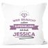 Kissen-Bezug personalisierbar Spruch Wer braucht schon Superhelden. Ich hab und Wunsch-Name individuelles Geschenk SpecialMe®preview